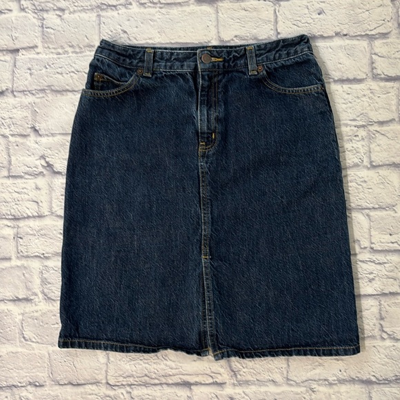 The Limited Dresses & Skirts - The Limited Denim Pencil Skirt Medium Wash Blue Jean Skirt Size 6